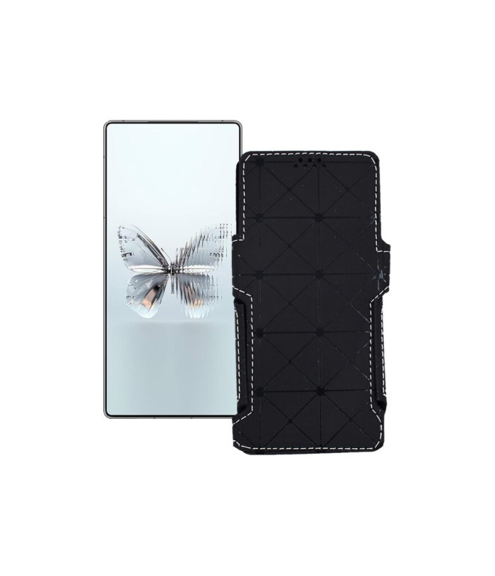 Чохол-книжка з екошкіри для телефону ZTE Nubia RedMagic 10 Pro