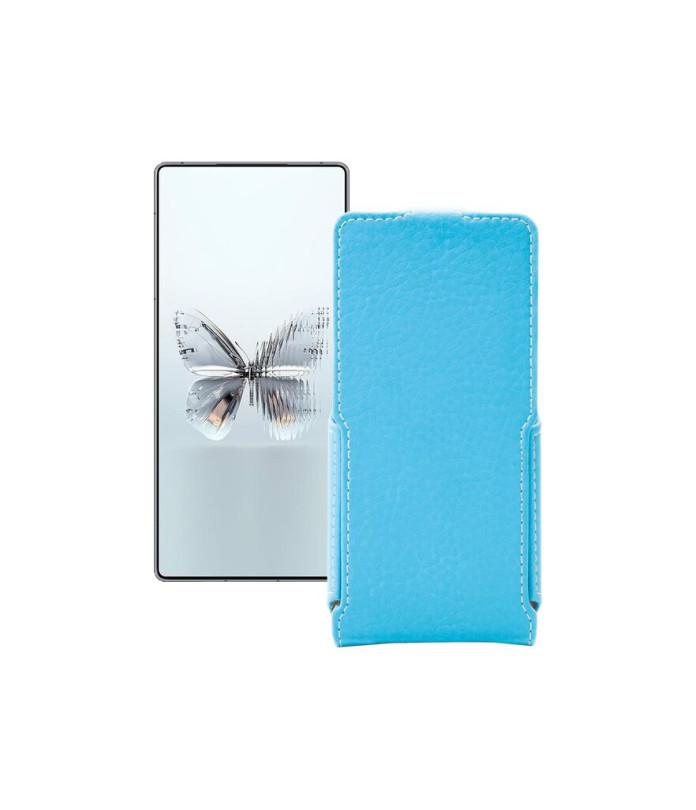 Чохол-флип з екошкіри для телефону ZTE Nubia RedMagic 10 Pro