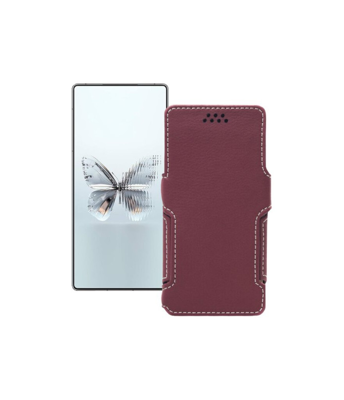 Чохол-книжка з екошкіри для телефону ZTE Nubia RedMagic 10 Pro