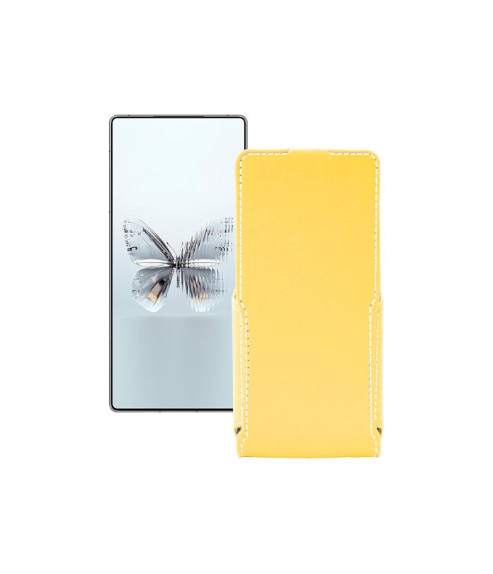 Чохол-флип з екошкіри для телефону ZTE Nubia RedMagic 10 Pro