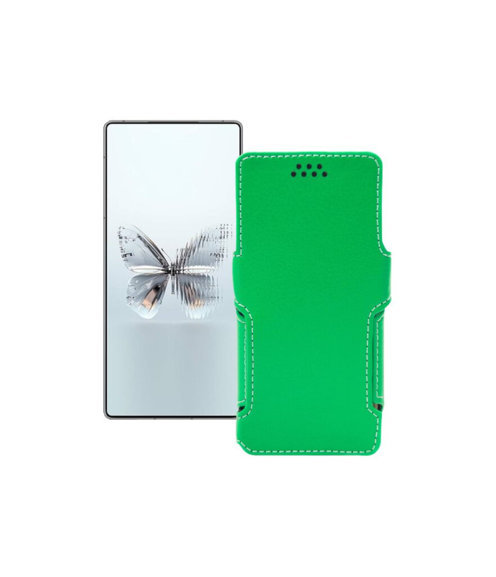 Чохол-книжка з екошкіри для телефону ZTE Nubia RedMagic 10 Pro