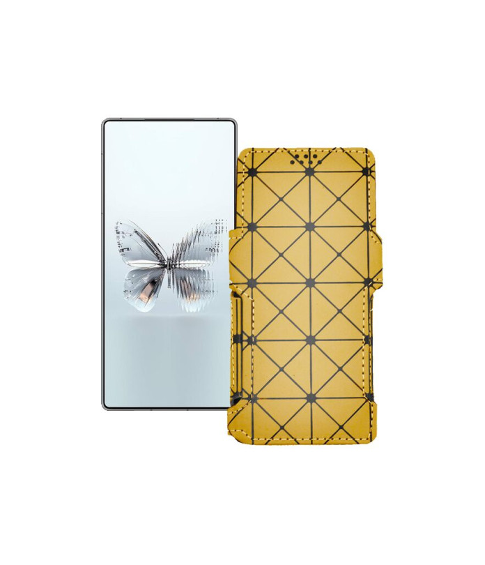 Чохол-книжка з екошкіри для телефону ZTE Nubia RedMagic 10 Pro