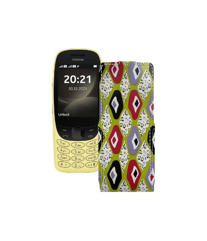 Чохол-флип з екошкіри для телефону Nokia 6310 2021