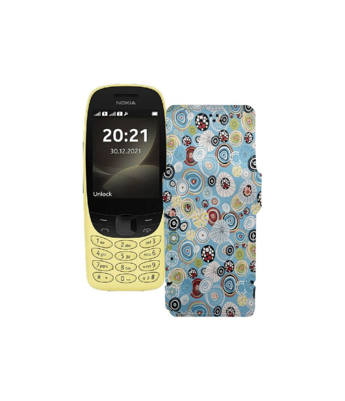 Чохол-книжка з екошкіри для телефону Nokia 6310 2021