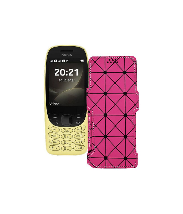 Чохол-книжка з екошкіри для телефону Nokia 6310 2021