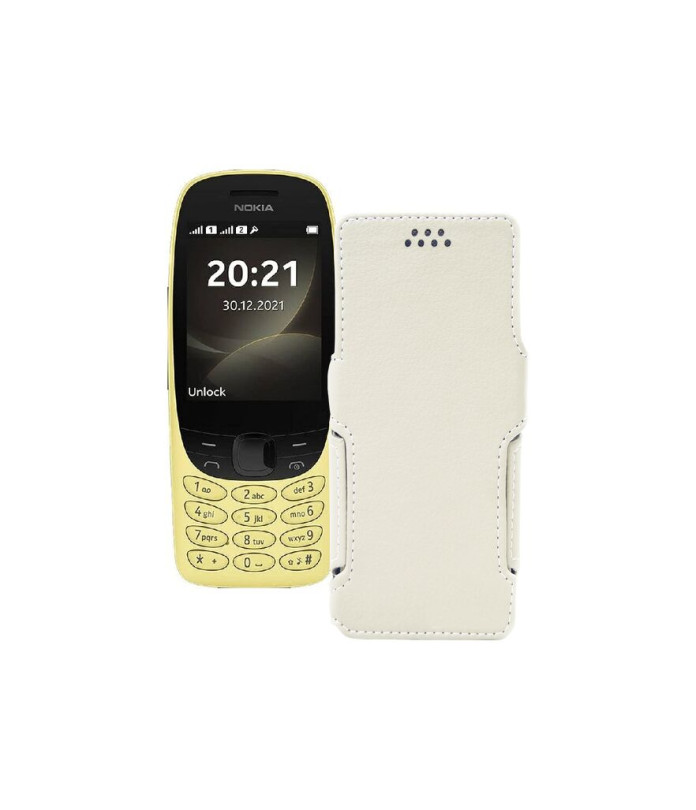 Чохол-книжка з екошкіри для телефону Nokia 6310 2021