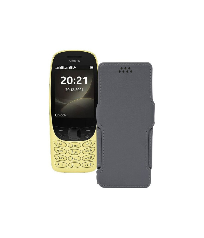 Чохол-книжка з екошкіри для телефону Nokia 6310 2021