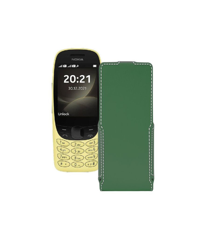 Чохол-флип з екошкіри для телефону Nokia 6310 2021