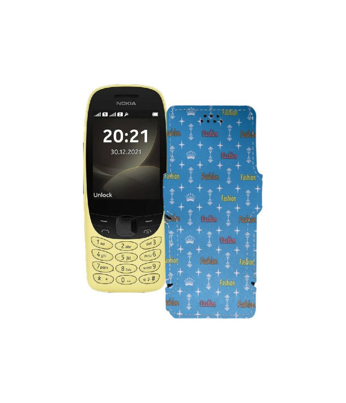 Чохол-книжка з екошкіри для телефону Nokia 6310 2021