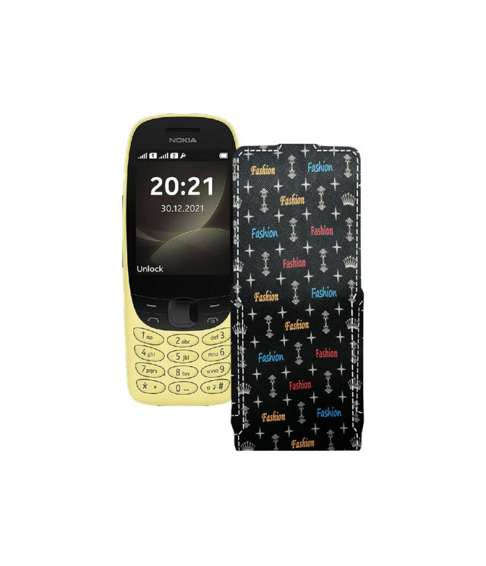 Чохол-флип з екошкіри для телефону Nokia 6310 2021