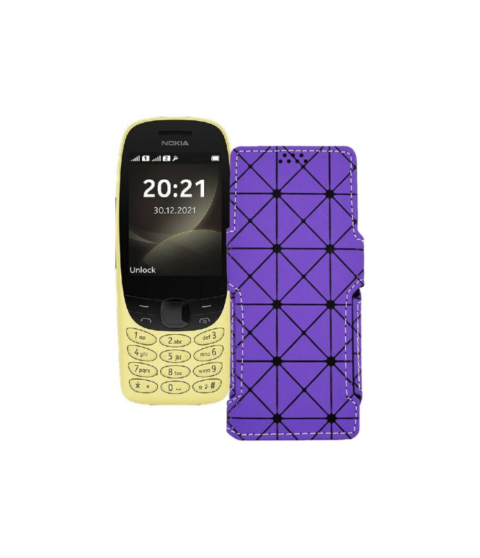 Чохол-книжка з екошкіри для телефону Nokia 6310 2021