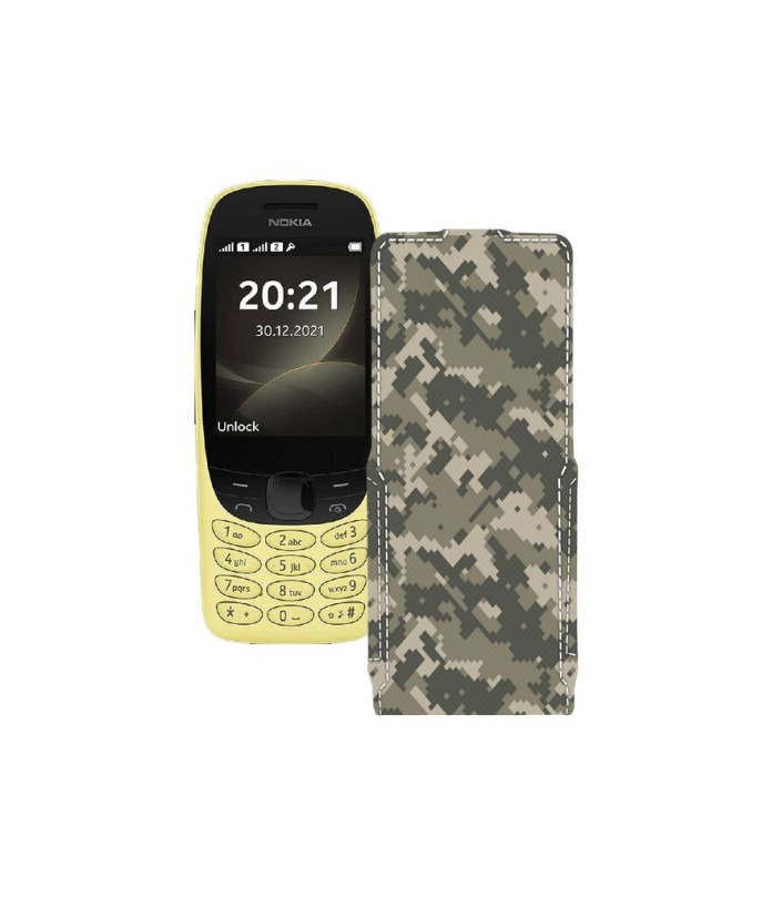 Чохол-флип з екошкіри для телефону Nokia 6310 2021