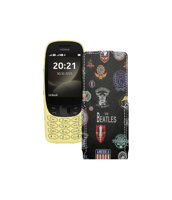 Чохол-флип з екошкіри для телефону Nokia 6310 2021