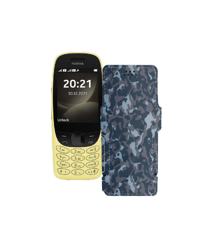 Чохол-книжка з екошкіри для телефону Nokia 6310 2021