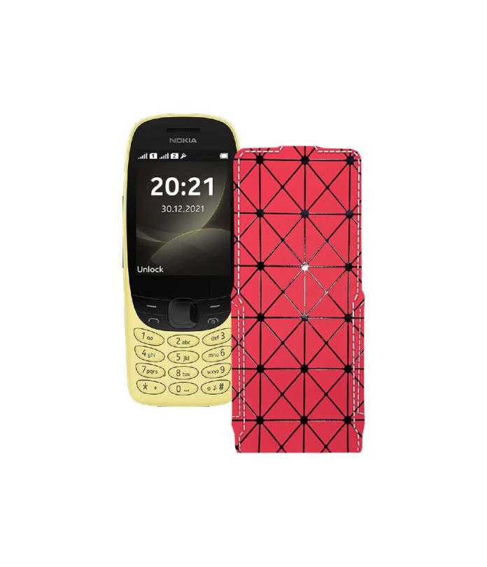 Чохол-флип з екошкіри для телефону Nokia 6310 2021