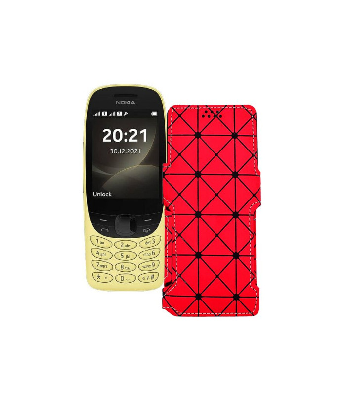 Чохол-книжка з екошкіри для телефону Nokia 6310 2021