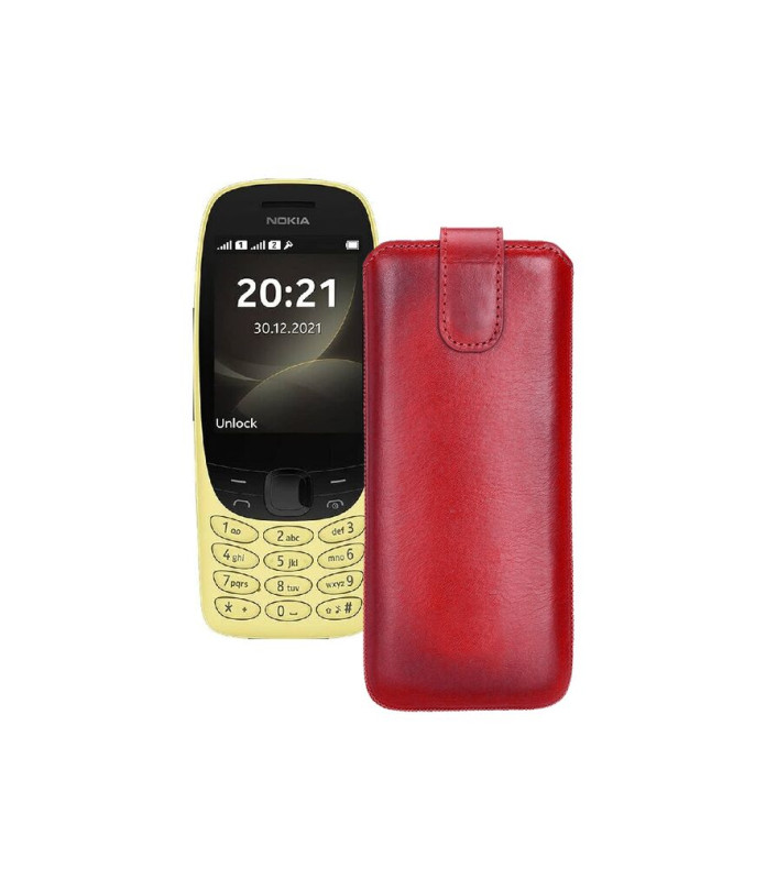 Витяжка з екошкіри для телефону Nokia 6310 2021