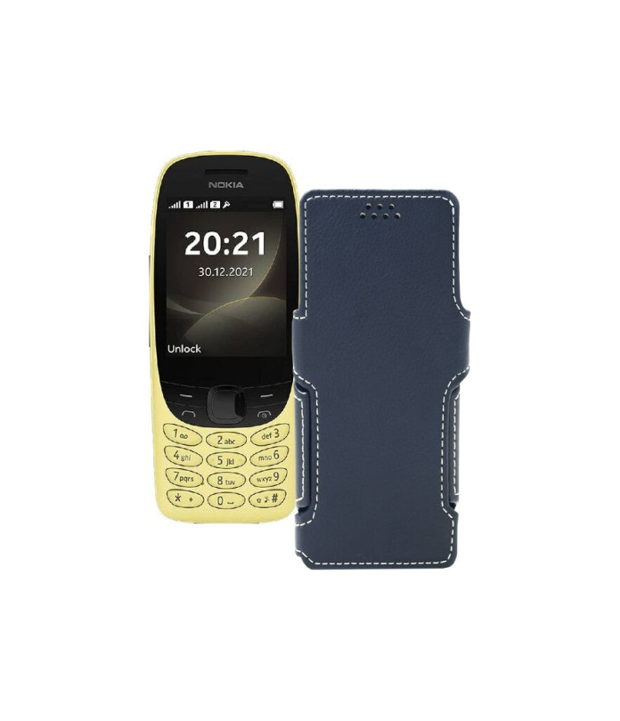 Чохол-книжка з екошкіри для телефону Nokia 6310 2021