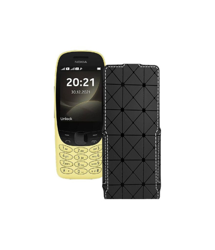 Чохол-флип з екошкіри для телефону Nokia 6310 2021