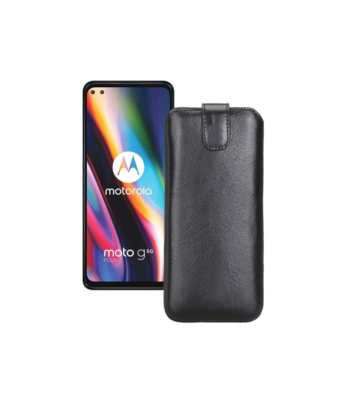 Витяжка зі шкіри для телефону Motorola Moto G 5G Plus