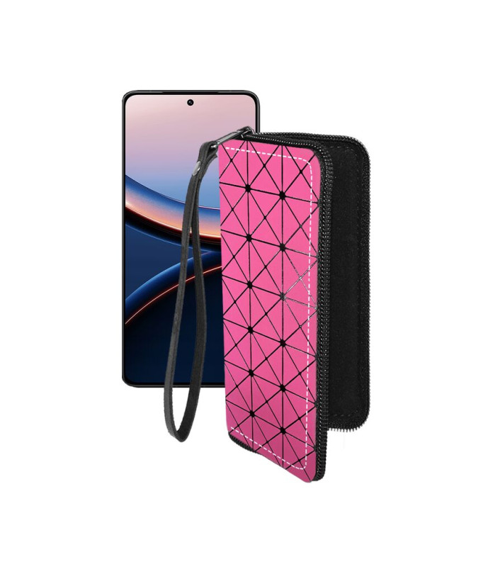 Чохол-гаманець з екошкіри для телефону Xiaomi Poco F7 Pro