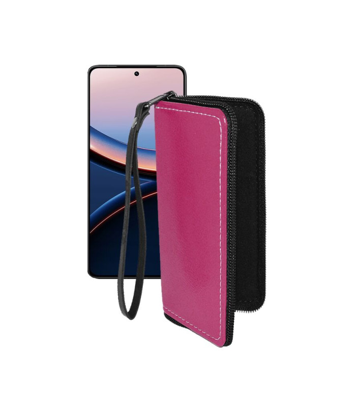 Чохол-гаманець з екошкіри для телефону Xiaomi Poco F7 Pro