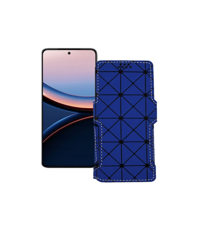 Чохол-книжка з екошкіри для телефону Xiaomi Poco F7 Pro