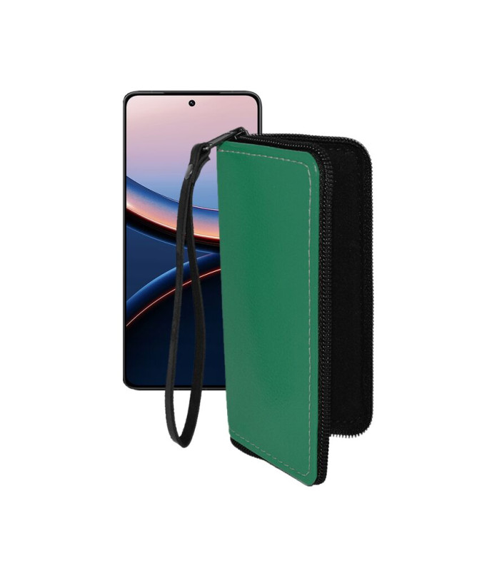 Чохол-гаманець з екошкіри для телефону Xiaomi Poco F7 Pro