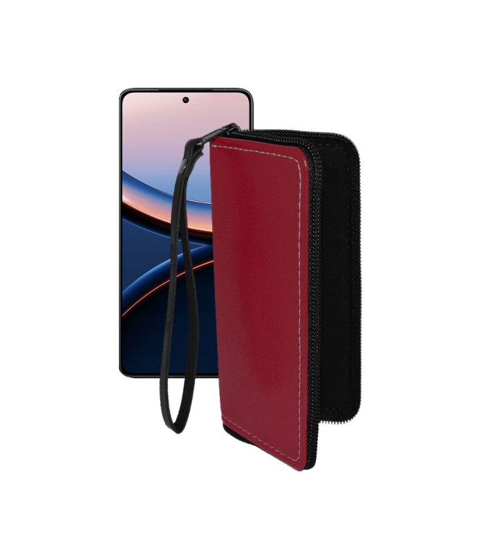 Чохол-гаманець з екошкіри для телефону Xiaomi Poco F7 Pro