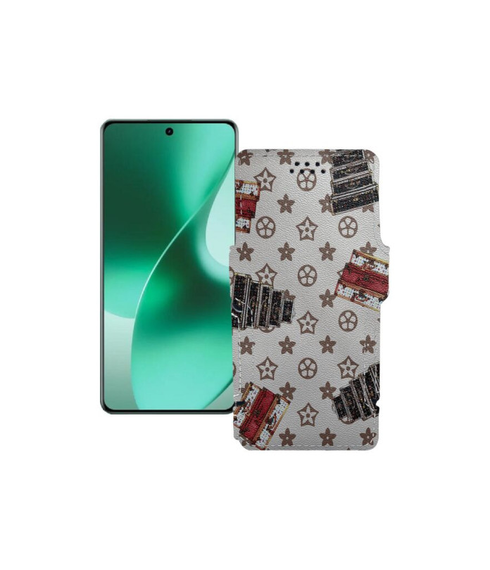 Чохол-книжка з екошкіри для телефону Realme 15 5G (RMX5106)