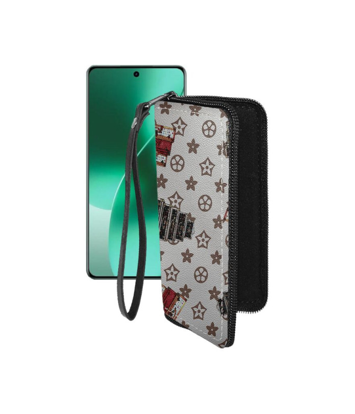 Чохол-гаманець з екошкіри для телефону Realme 15 5G (RMX5106)