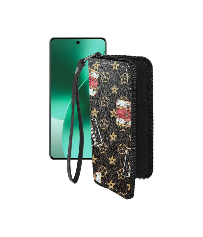 Чохол-гаманець з екошкіри для телефону Realme 15 5G (RMX5106)