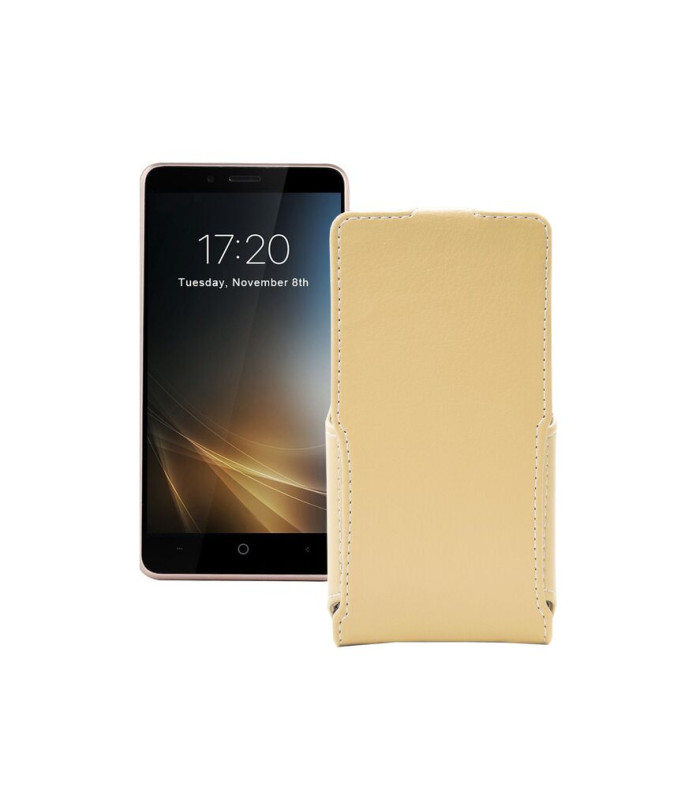 Чохол-флип з екошкіри для телефону Leagoo KIICAA