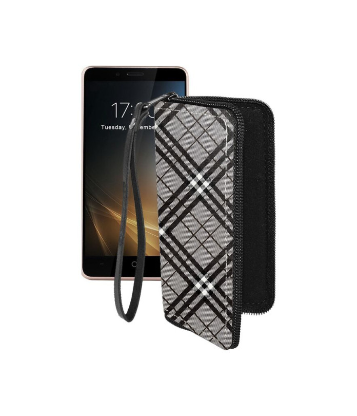 Чохол-гаманець з екошкіри для телефону Leagoo KIICAA