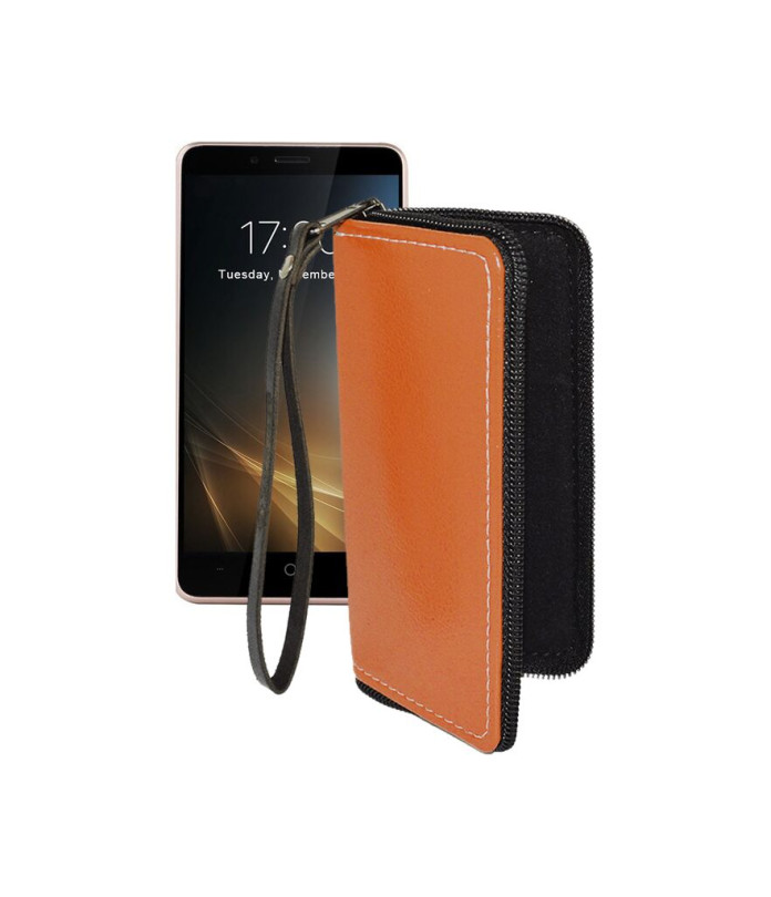 Чохол-гаманець з екошкіри для телефону Leagoo KIICAA