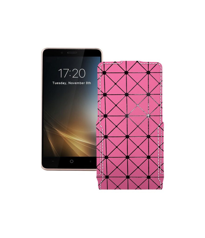 Чохол-флип з екошкіри для телефону Leagoo KIICAA