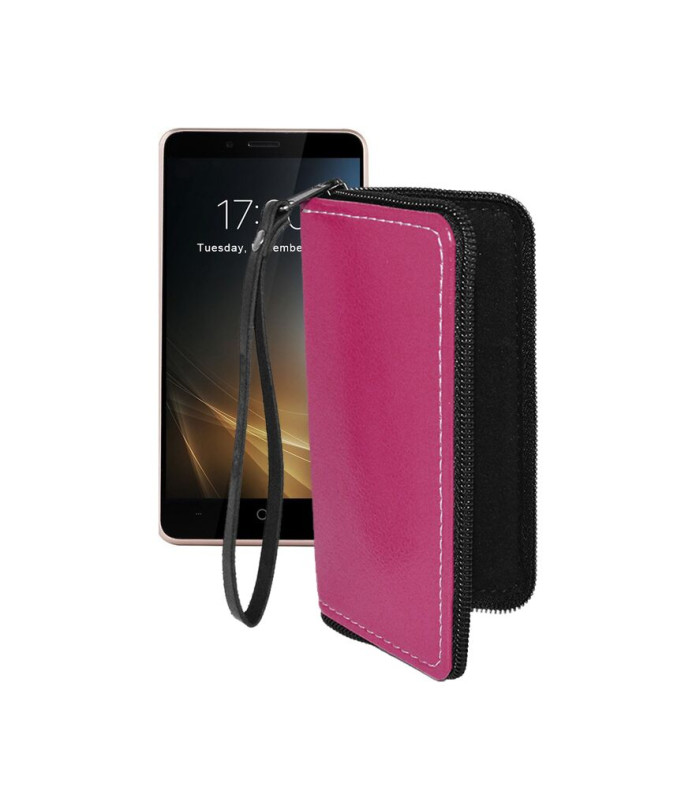Чохол-гаманець з екошкіри для телефону Leagoo KIICAA