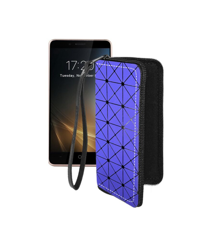 Чохол-гаманець з екошкіри для телефону Leagoo KIICAA