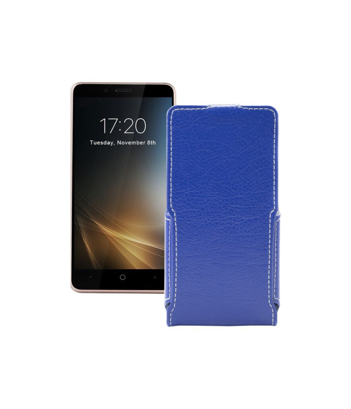 Чохол-флип з екошкіри для телефону Leagoo KIICAA