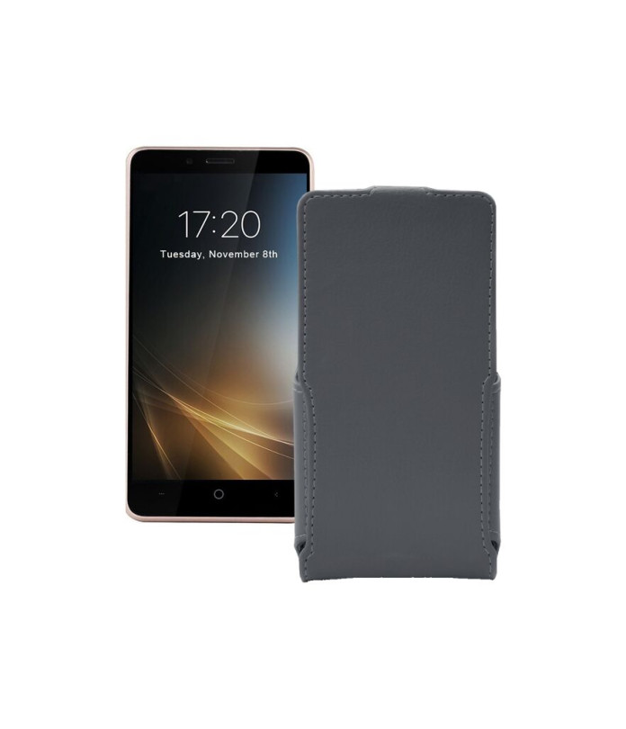 Чохол-флип з екошкіри для телефону Leagoo KIICAA
