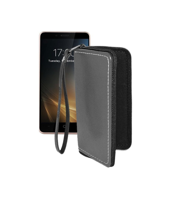Чохол-гаманець з екошкіри для телефону Leagoo KIICAA