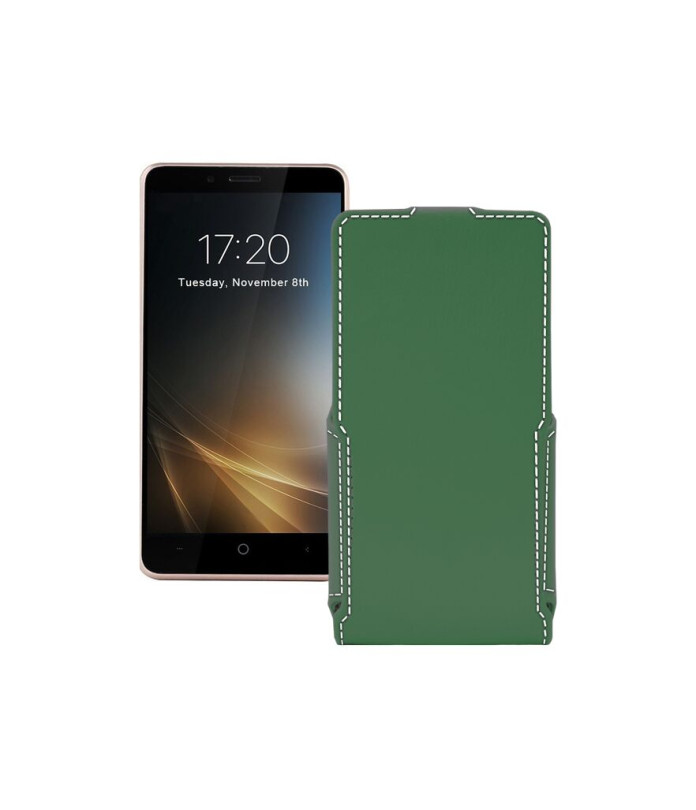 Чохол-флип з екошкіри для телефону Leagoo KIICAA