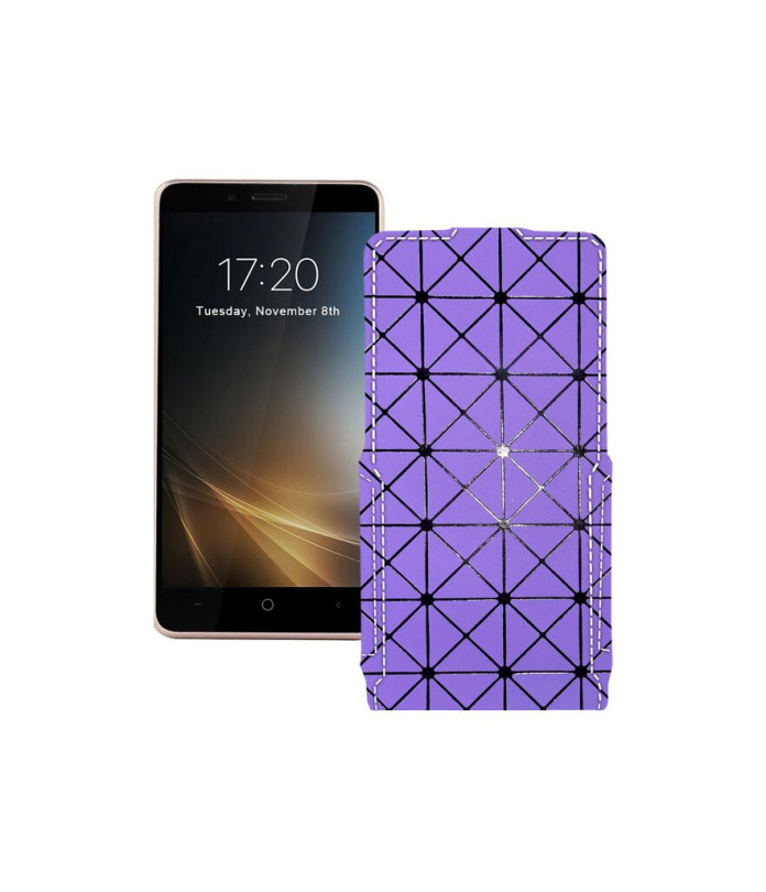Чохол-флип з екошкіри для телефону Leagoo KIICAA