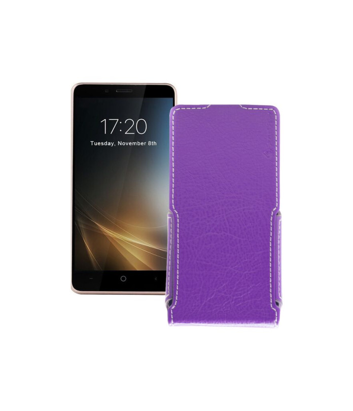 Чохол-флип з екошкіри для телефону Leagoo KIICAA