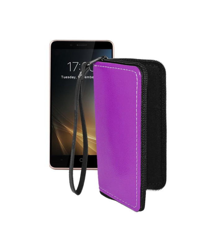Чохол-гаманець з екошкіри для телефону Leagoo KIICAA