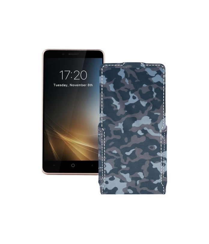 Чохол-флип з екошкіри для телефону Leagoo KIICAA