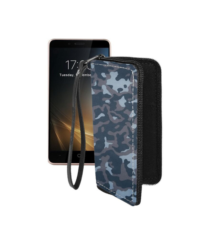 Чохол-гаманець з екошкіри для телефону Leagoo KIICAA