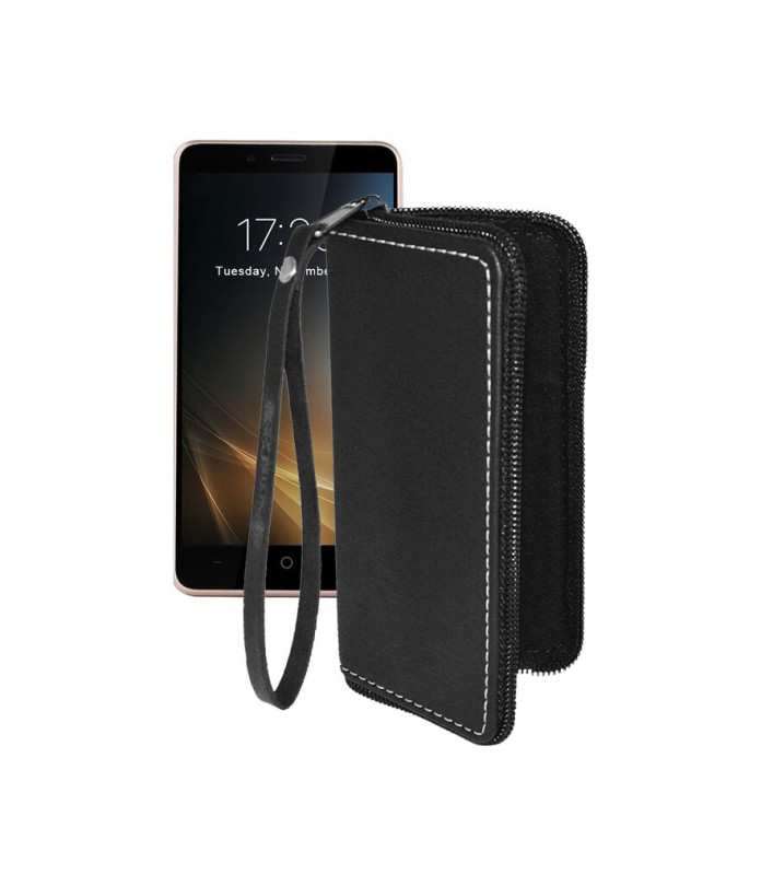 Чохол-гаманець з екошкіри для телефону Leagoo KIICAA