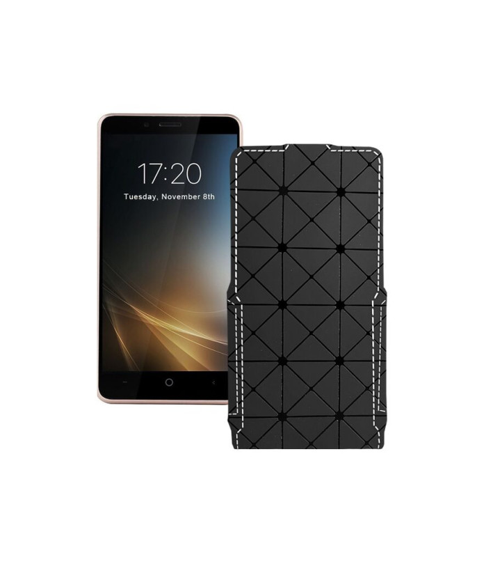 Чохол-флип з екошкіри для телефону Leagoo KIICAA