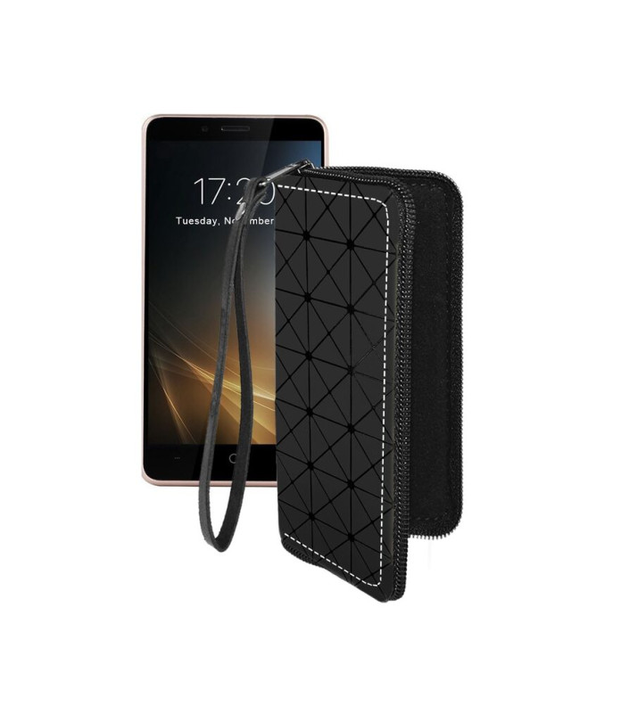 Чохол-гаманець з екошкіри для телефону Leagoo KIICAA
